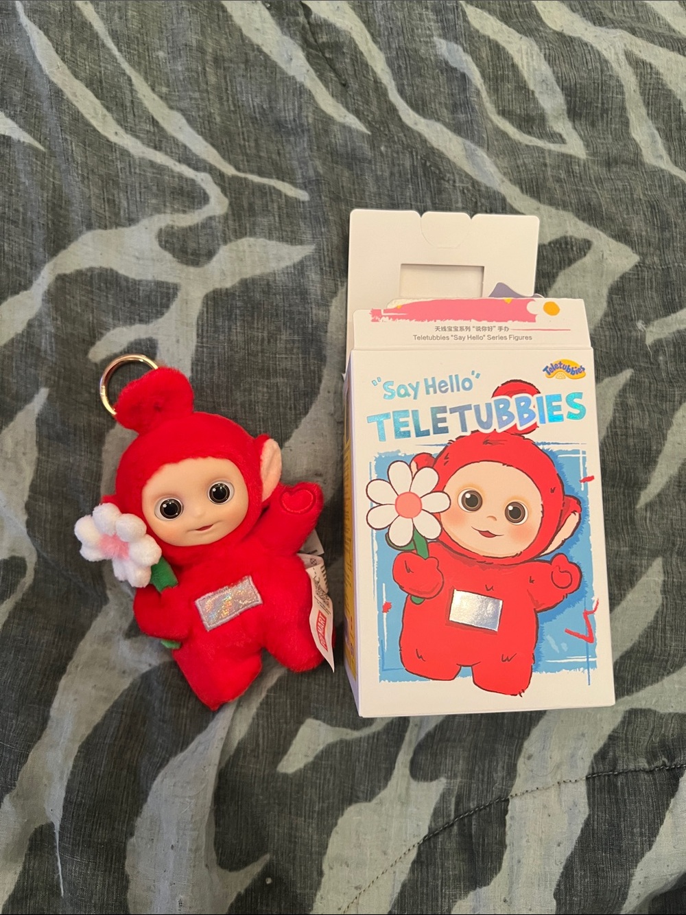 Popmart “Say Hello” Teletubbies - Po’s Happy Flower - Brand New